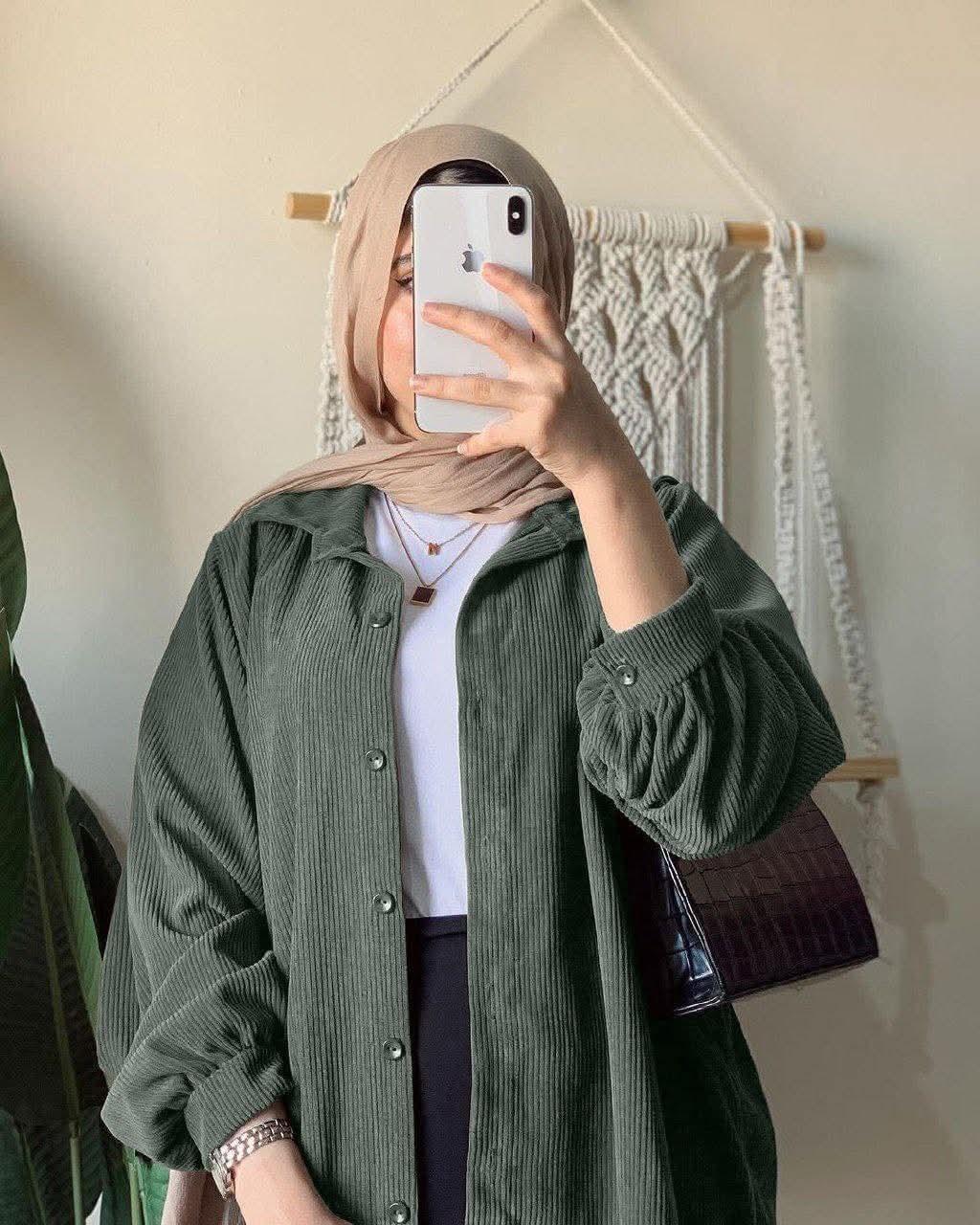 Velora Ribbed Velvet Shirt